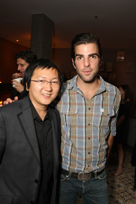 Zachary Quinto and Masi Oka at event of Eagle Eye (2008)