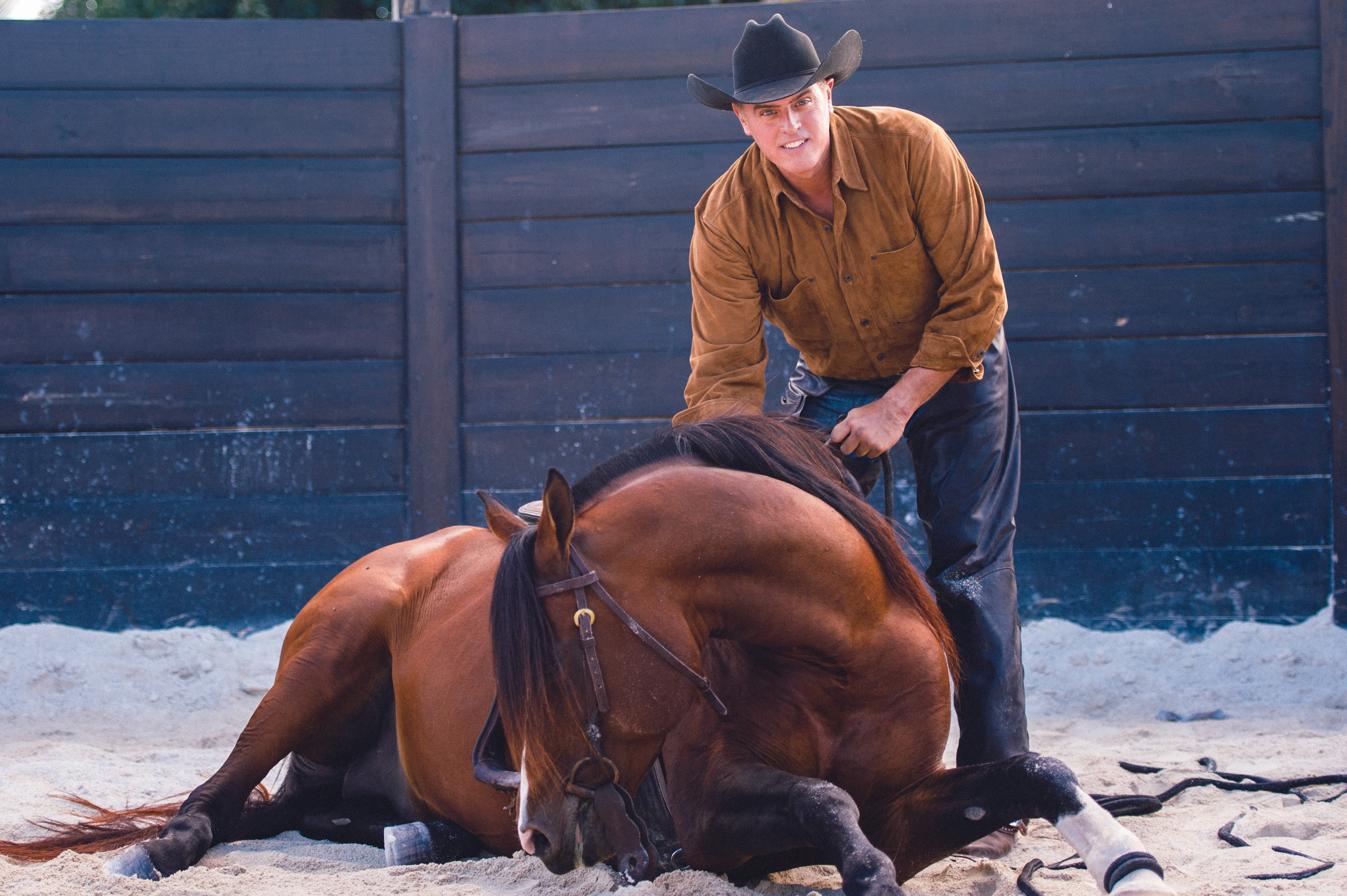 Master Natural Horsemanship Trainer. Jimmie Bernal