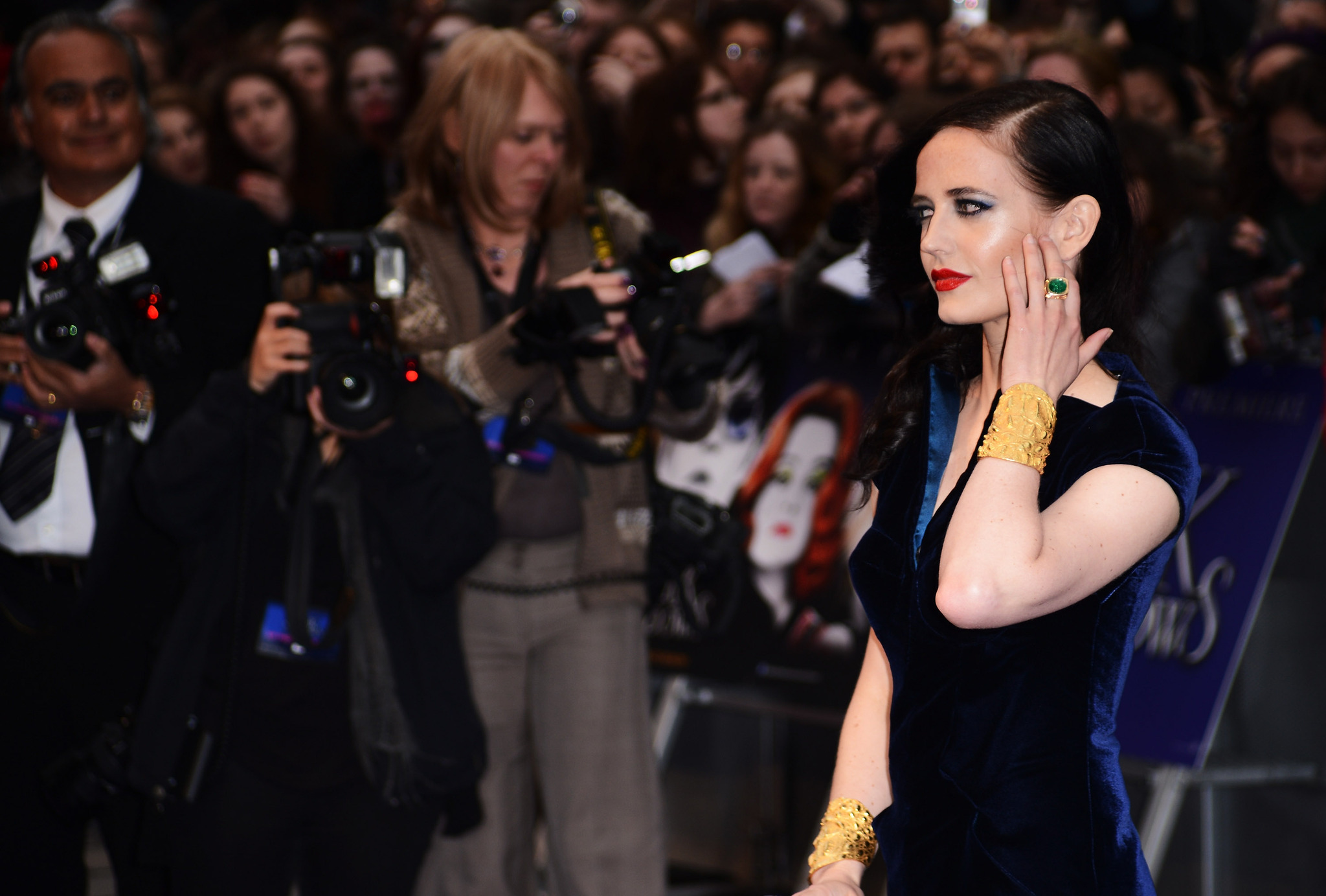 Eva Green at event of Nakties seseliai (2012)