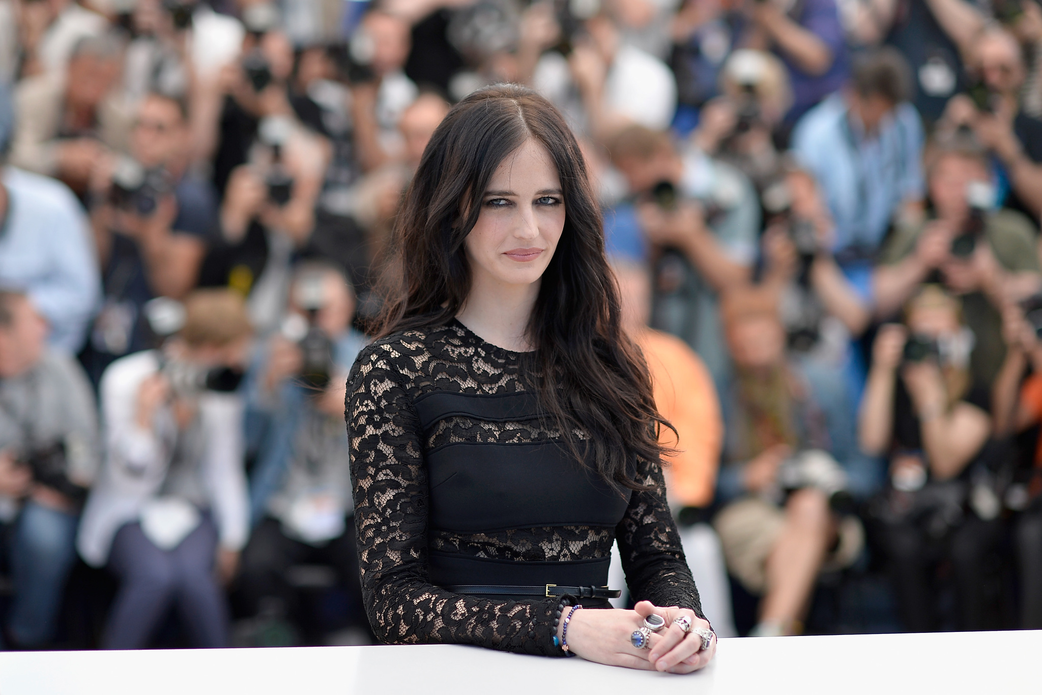 Eva Green at event of The Salvation (2014)