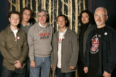 Nick Francis, Christopher Hird, Marc Francis and Hugh Williams at event of Black Gold (2006)