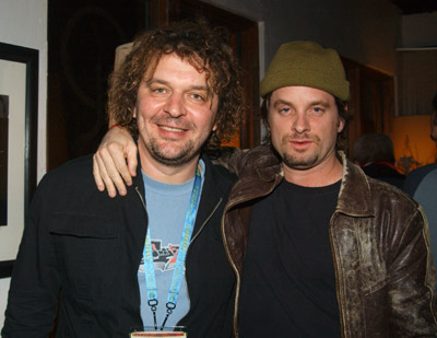 Shea Whigham and Goran Dukic at event of Wristcutters: A Love Story (2006)