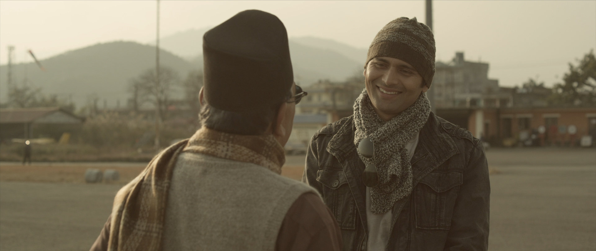 Deshbhakta Khanal and Raj Ballav Koirala in Highway to Dhampus (2014)