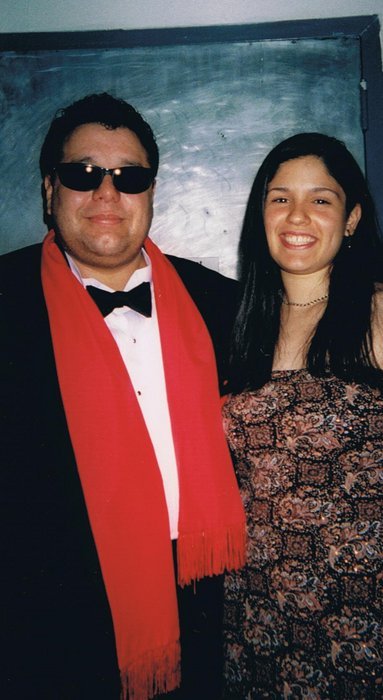 Ricardo Cordero & Jessica Rios at the Spotlight On Film Award show 2001
