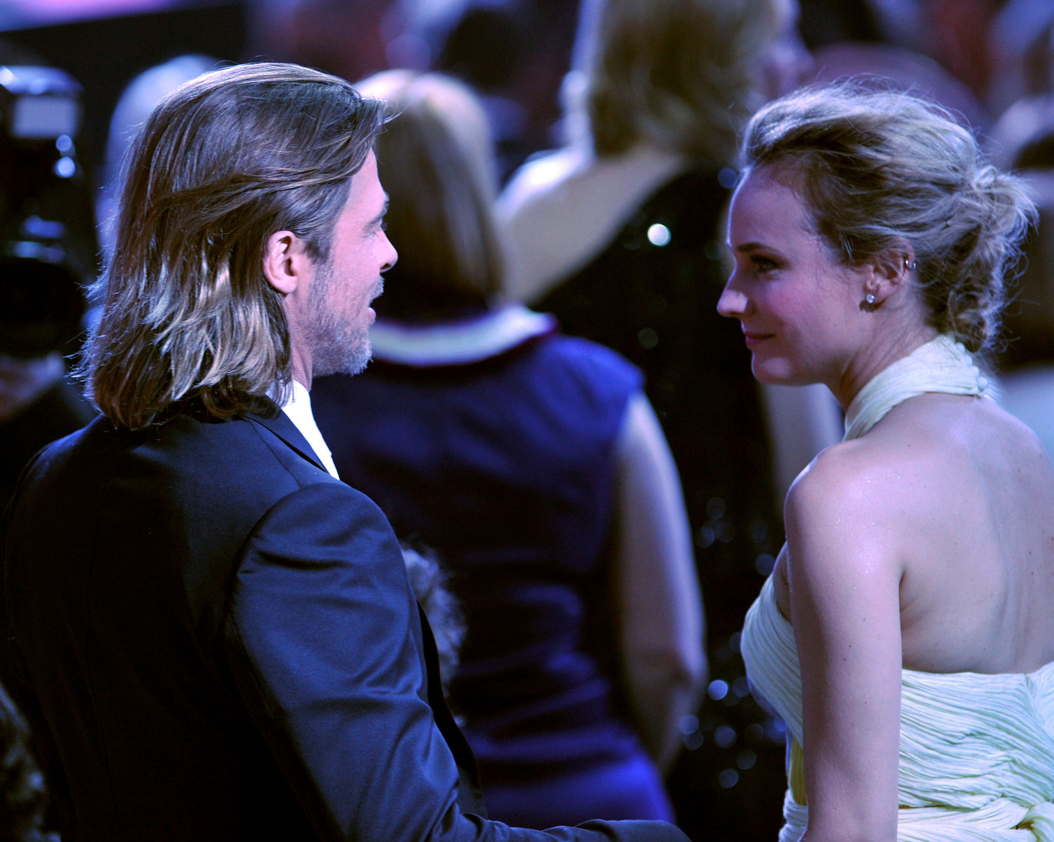 Brad Pitt and Diane Kruger