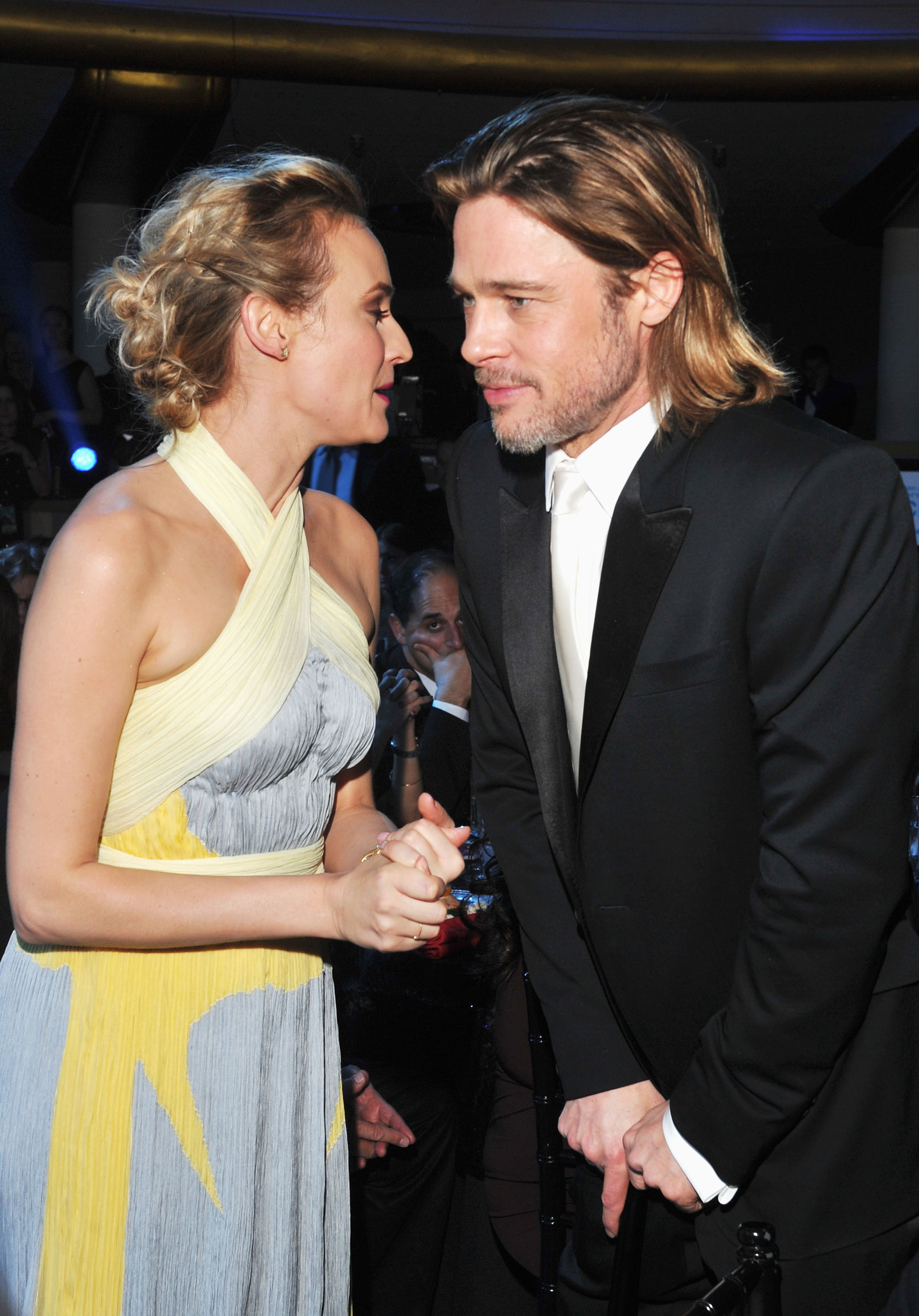 Brad Pitt and Diane Kruger