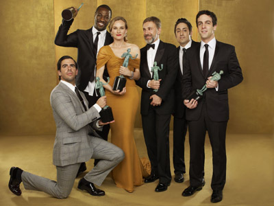 Eli Roth, Christoph Waltz, B.J. Novak, Diane Kruger, Jacky Ido and Omar Doom