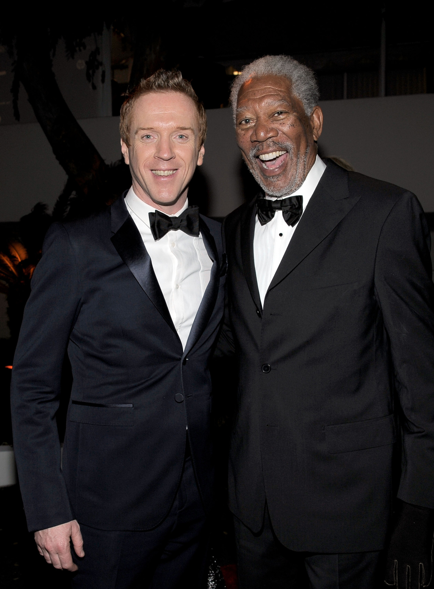 Morgan Freeman and Damian Lewis