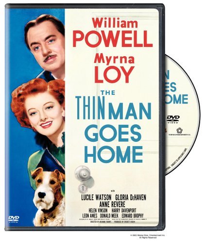Myrna Loy, William Powell and Asta in The Thin Man Goes Home (1945)