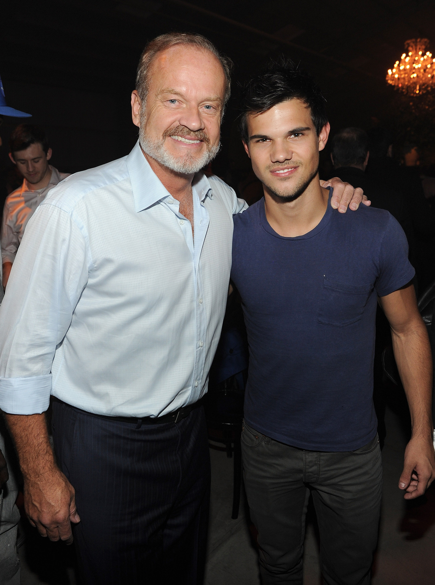 Kelsey Grammer and Taylor Lautner at event of Boss (2011)