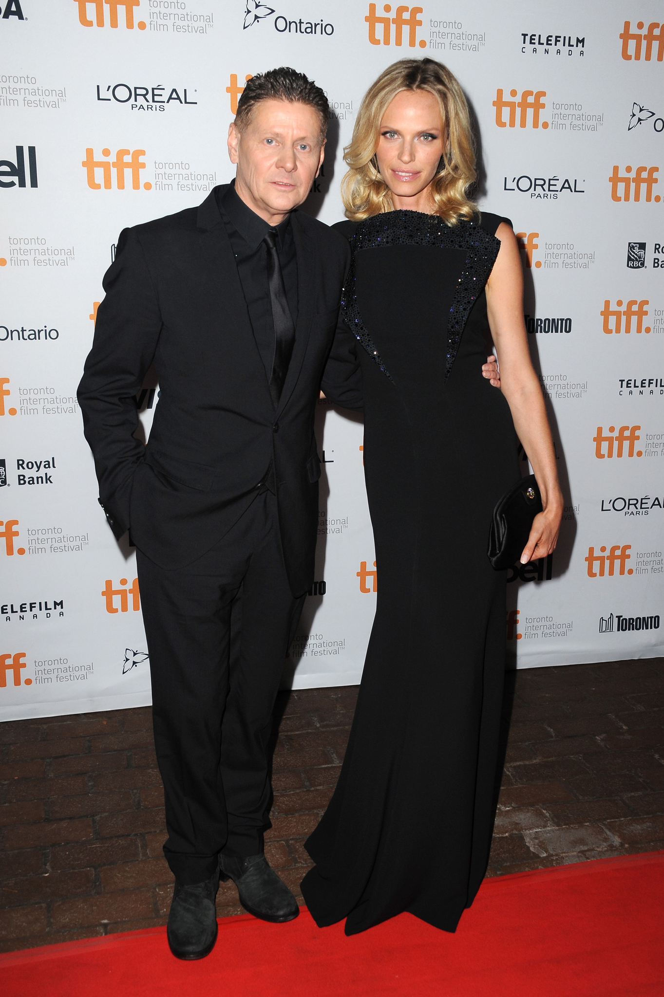 Andrew Niccol and Rachel Roberts at event of Good Kill (2014)