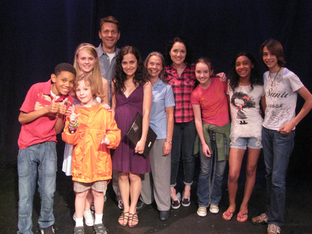 A Snapshot of My Family Cast performed at The Stella Adler Theatre for the 2010 Young Playwrights Festival