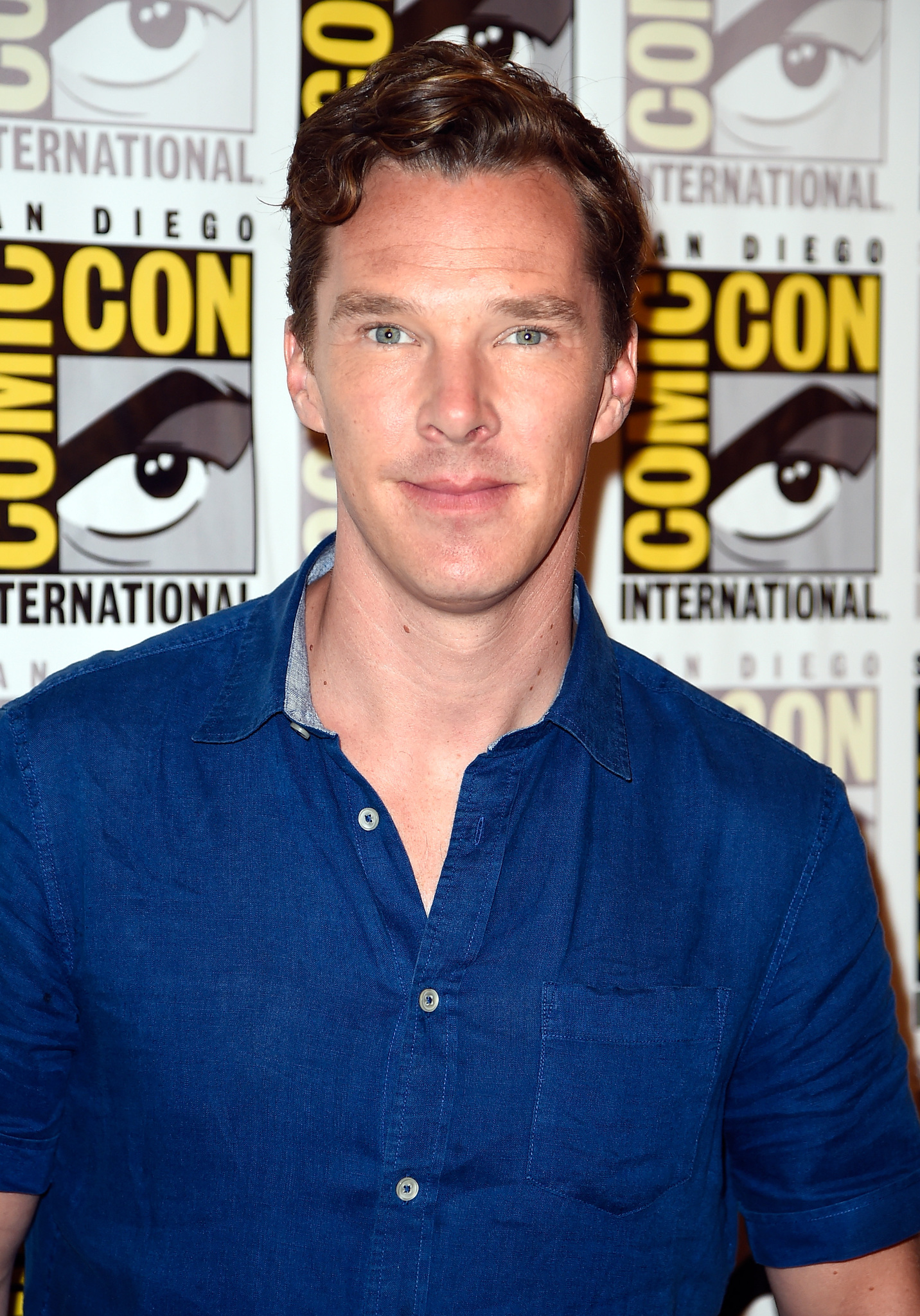 Benedict Cumberbatch at event of Penguins of Madagascar (2014)