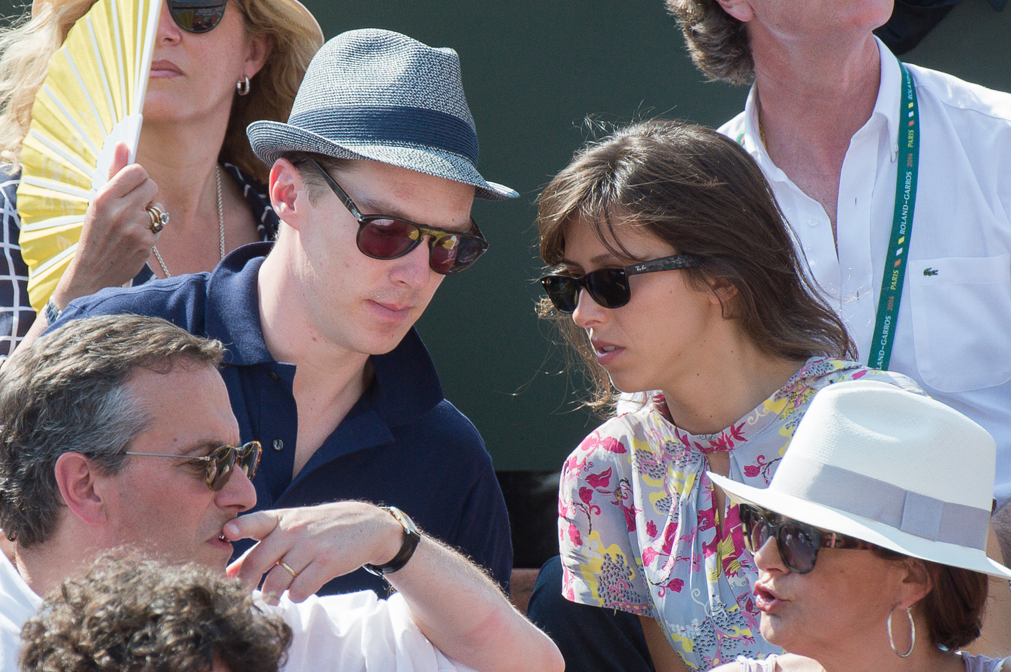 Benedict Cumberbatch and Sophie Hunter