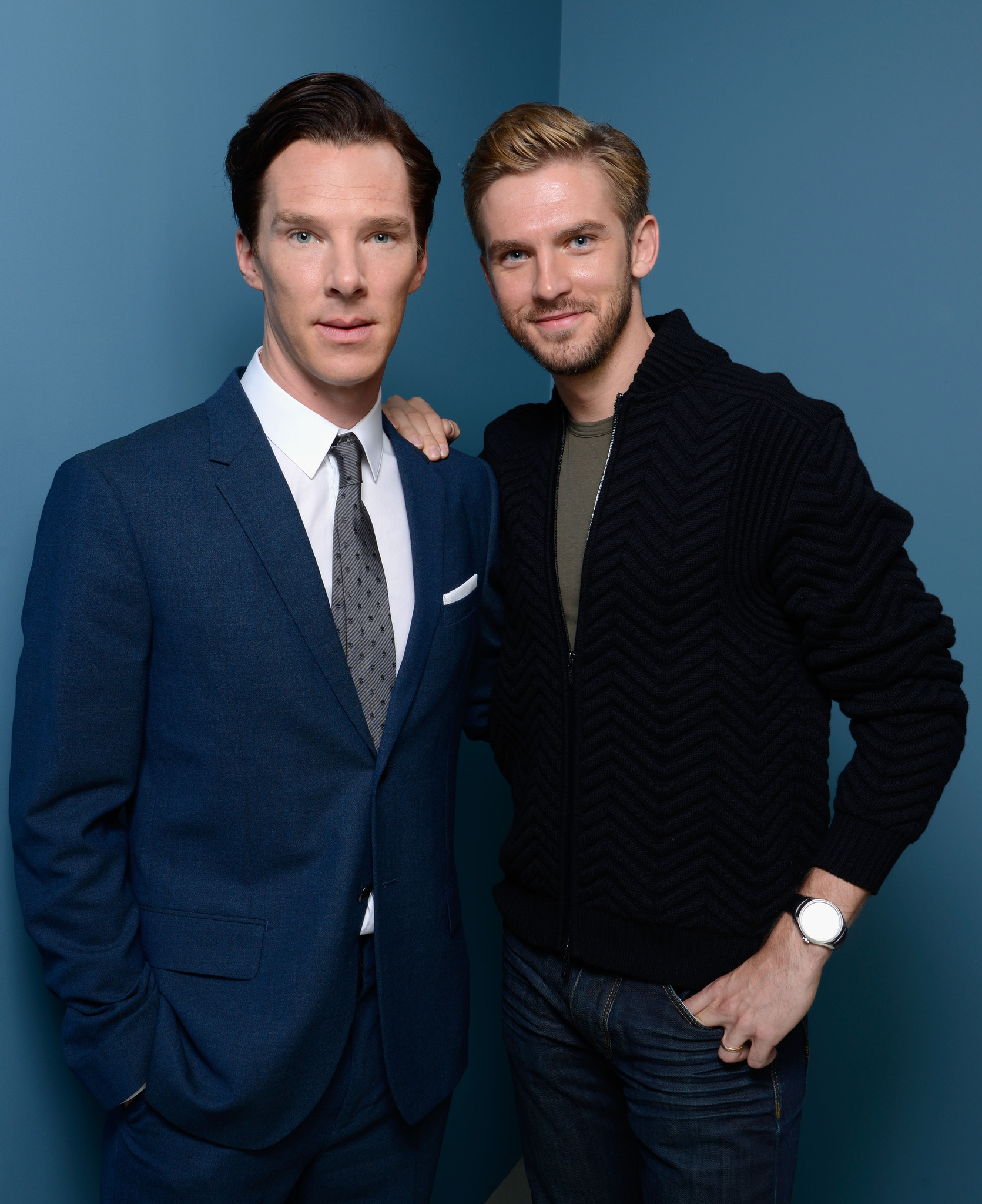 Benedict Cumberbatch and Dan Stevens at event of Penktoji valdzia (2013)