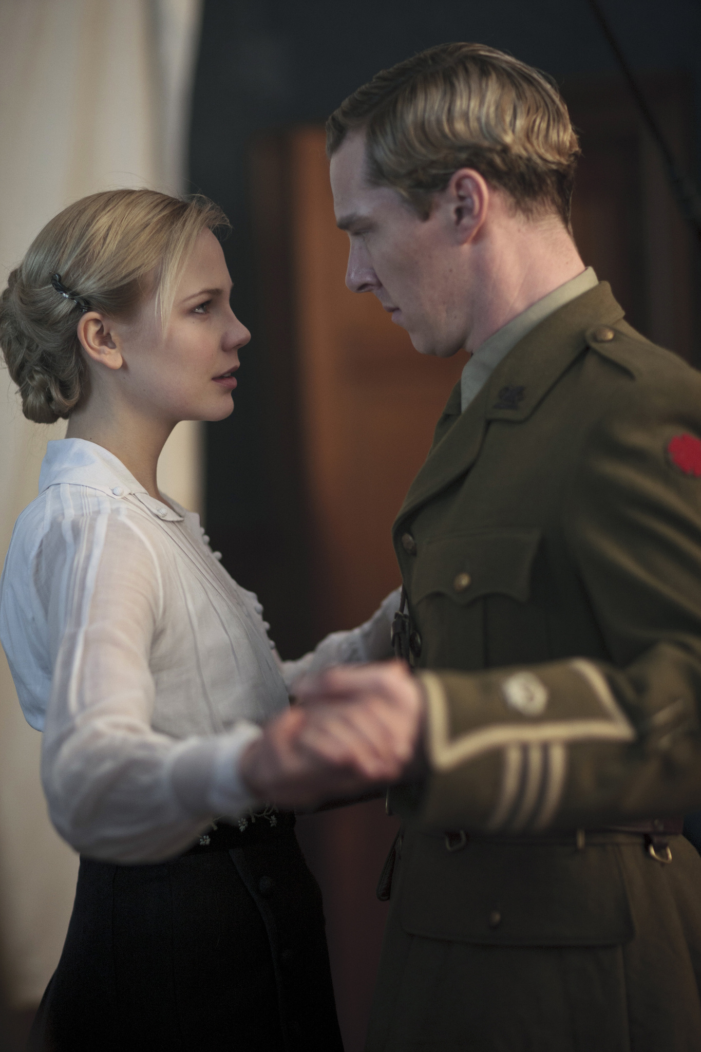 Still of Benedict Cumberbatch and Adelaide Clemens in Parade's End (2012)