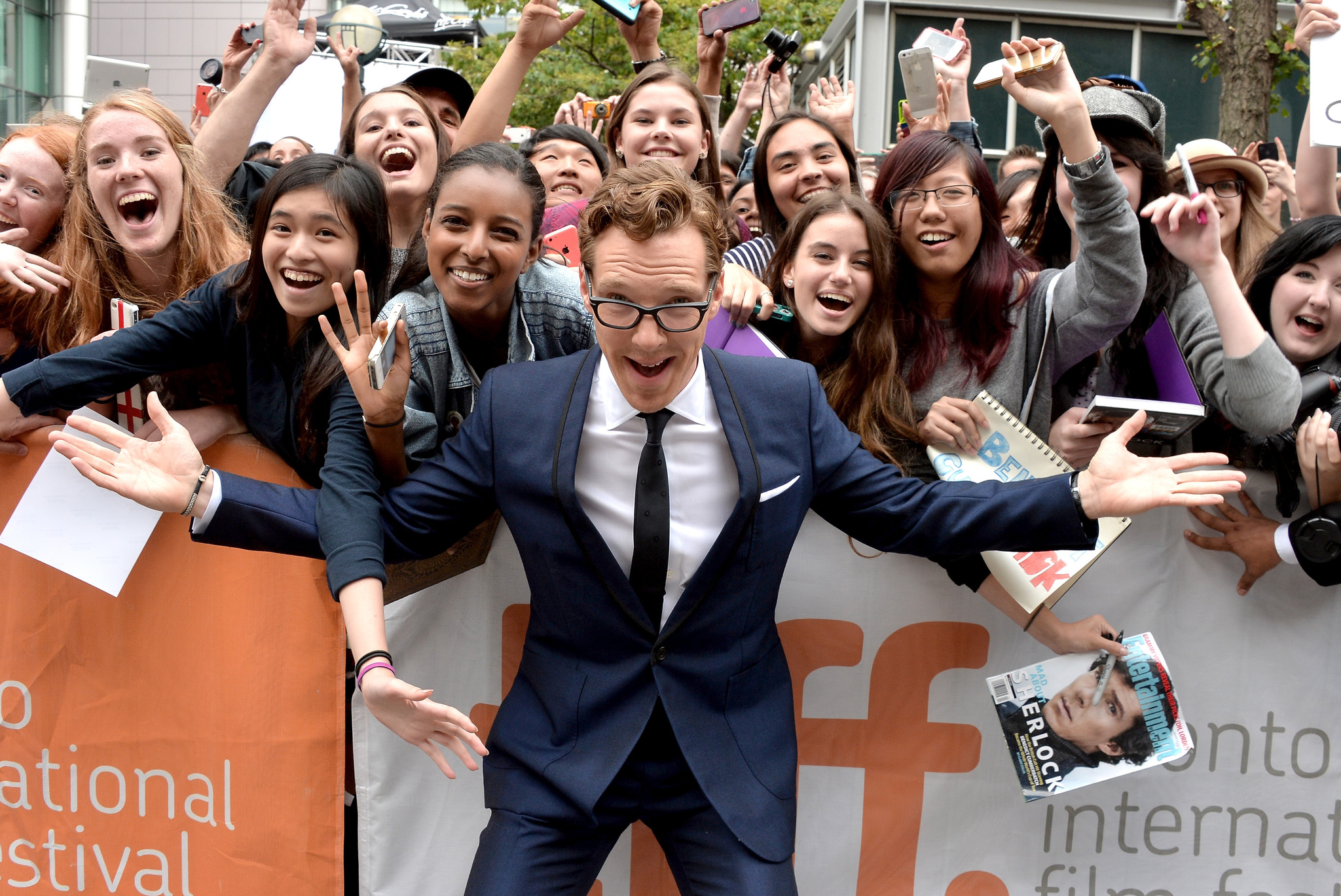 Benedict Cumberbatch at event of The Imitation Game (2014)