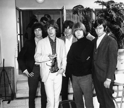 The Rolling Stones (Bill Wyman, Mick Jagger, Keith Richards, Brian Jones, Charlie Watts)