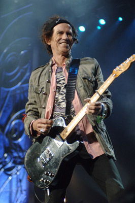 Keith Richards and The Rolling Stones