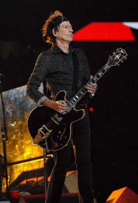 Keith Richards and The Rolling Stones at event of Super Bowl XL (2006)