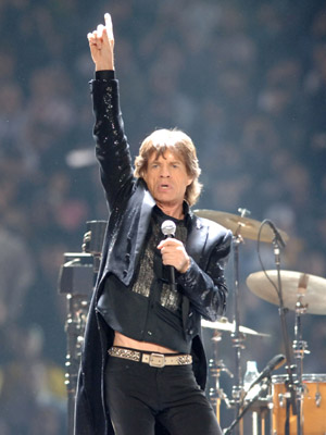 Mick Jagger and The Rolling Stones at event of Super Bowl XL (2006)