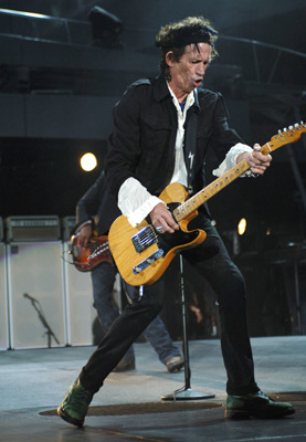 Keith Richards and The Rolling Stones