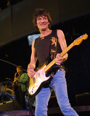 Ron Wood and The Rolling Stones