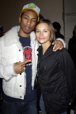Rashida Jones and Pharrell Williams