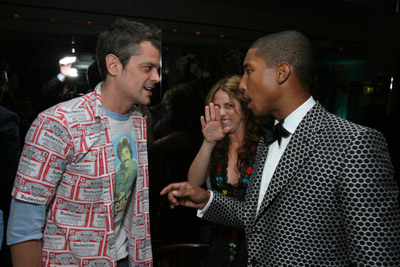 Johnny Knoxville and Pharrell Williams