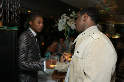 Sean Combs and Pharrell Williams