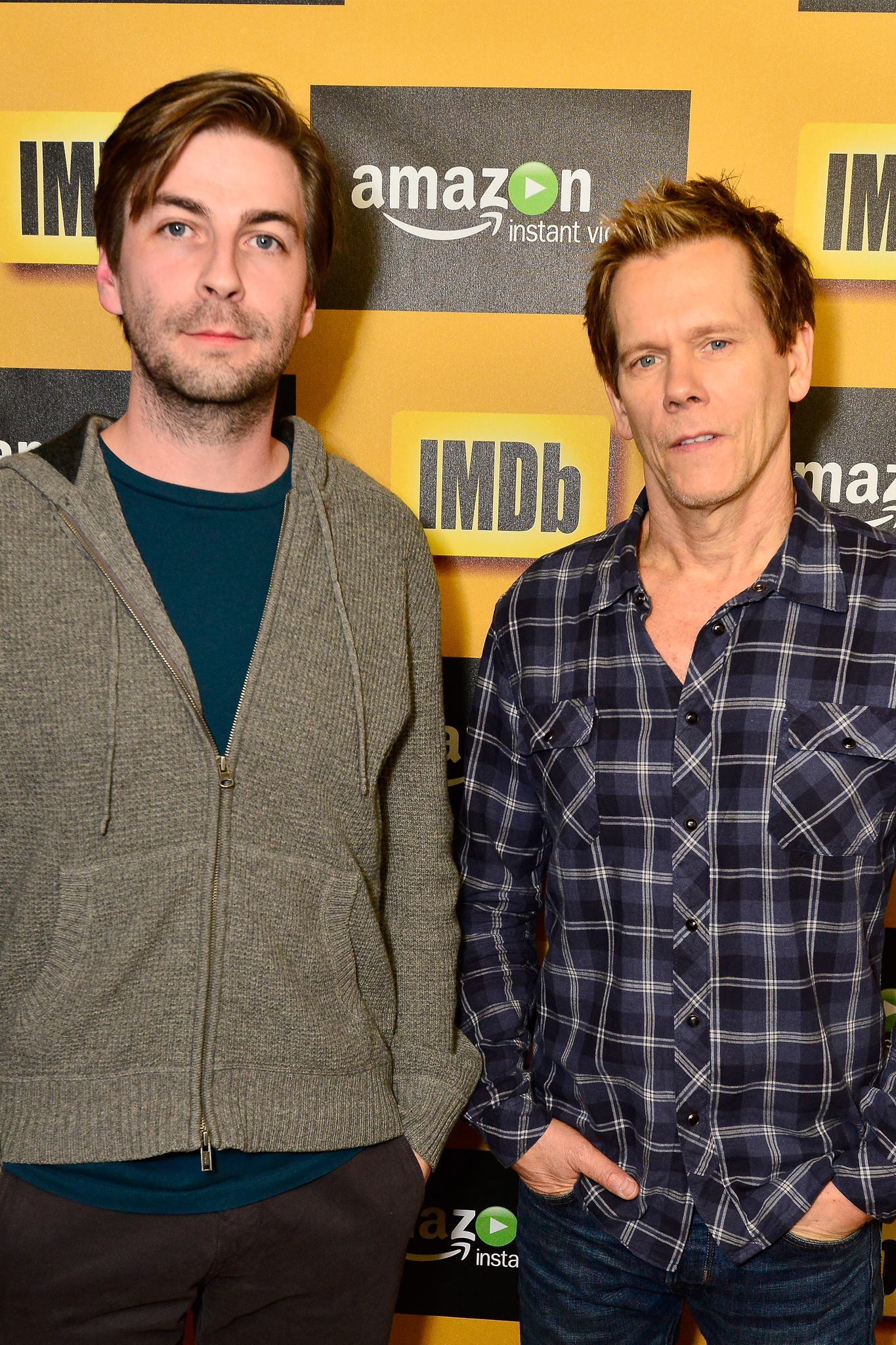 Kevin Bacon and Jon Watts at event of IMDb & AIV Studio at Sundance (2015)