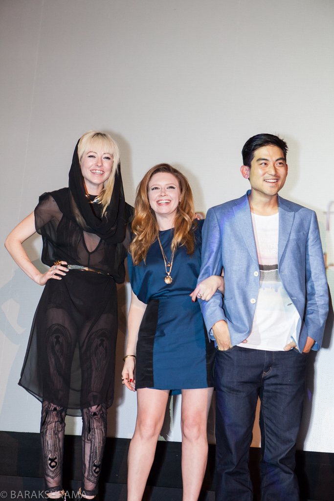 Kit 'Pistol' Scarbo, Natasha Lyonne, and Derek Mio at the G.B.F. Premiere. Part of Frameline37 at the historic Castro Theater in San Francisco.