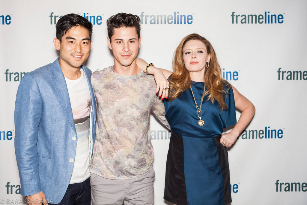 w/ Michael J. Willett and Nathasha Lyonne at Frameline Film Festival in San Francisco