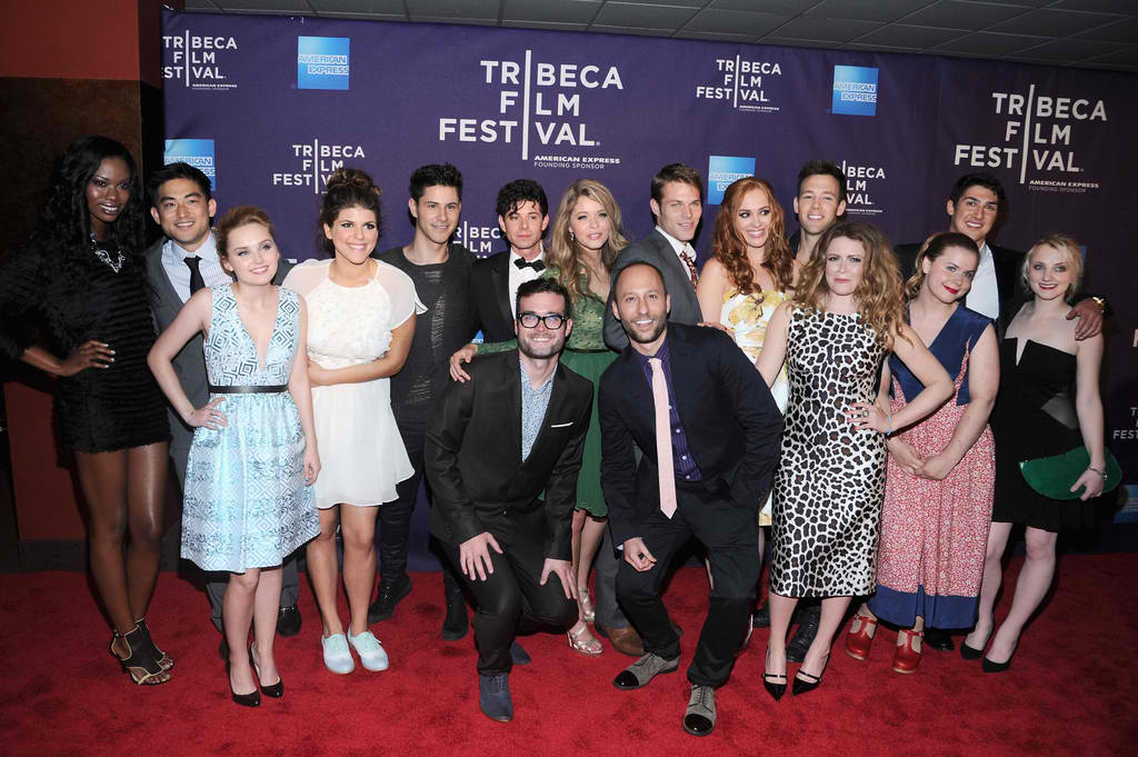 Cast and crew of 'G.B.F.' attend the 'G.B.F.' world premiere during the 2013 Tribeca Film Festival on April 19, 2013 in New York City.