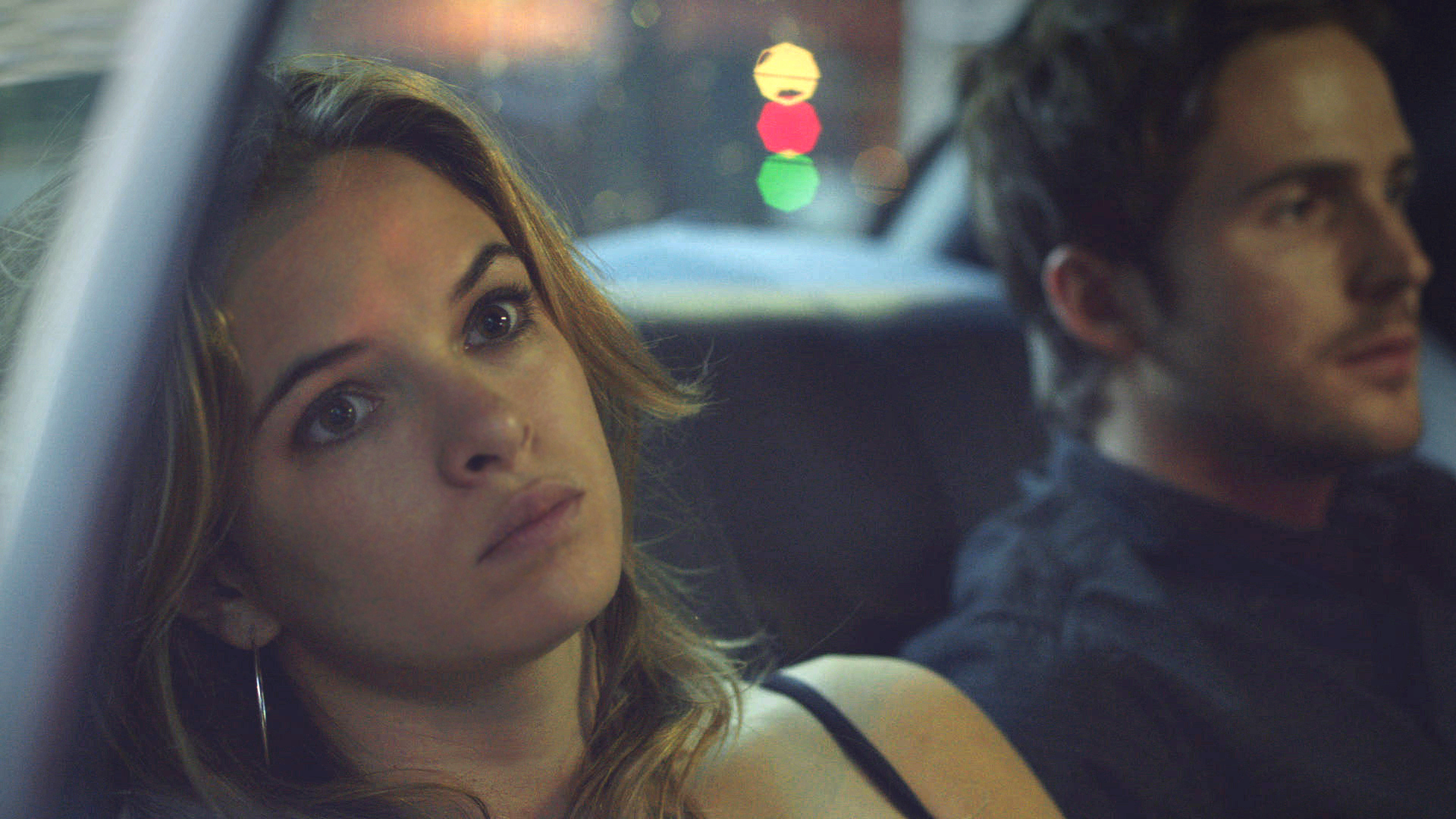 Still of Michael Stahl-David and Danielle Panabaker in Girls Against Boys (2012)