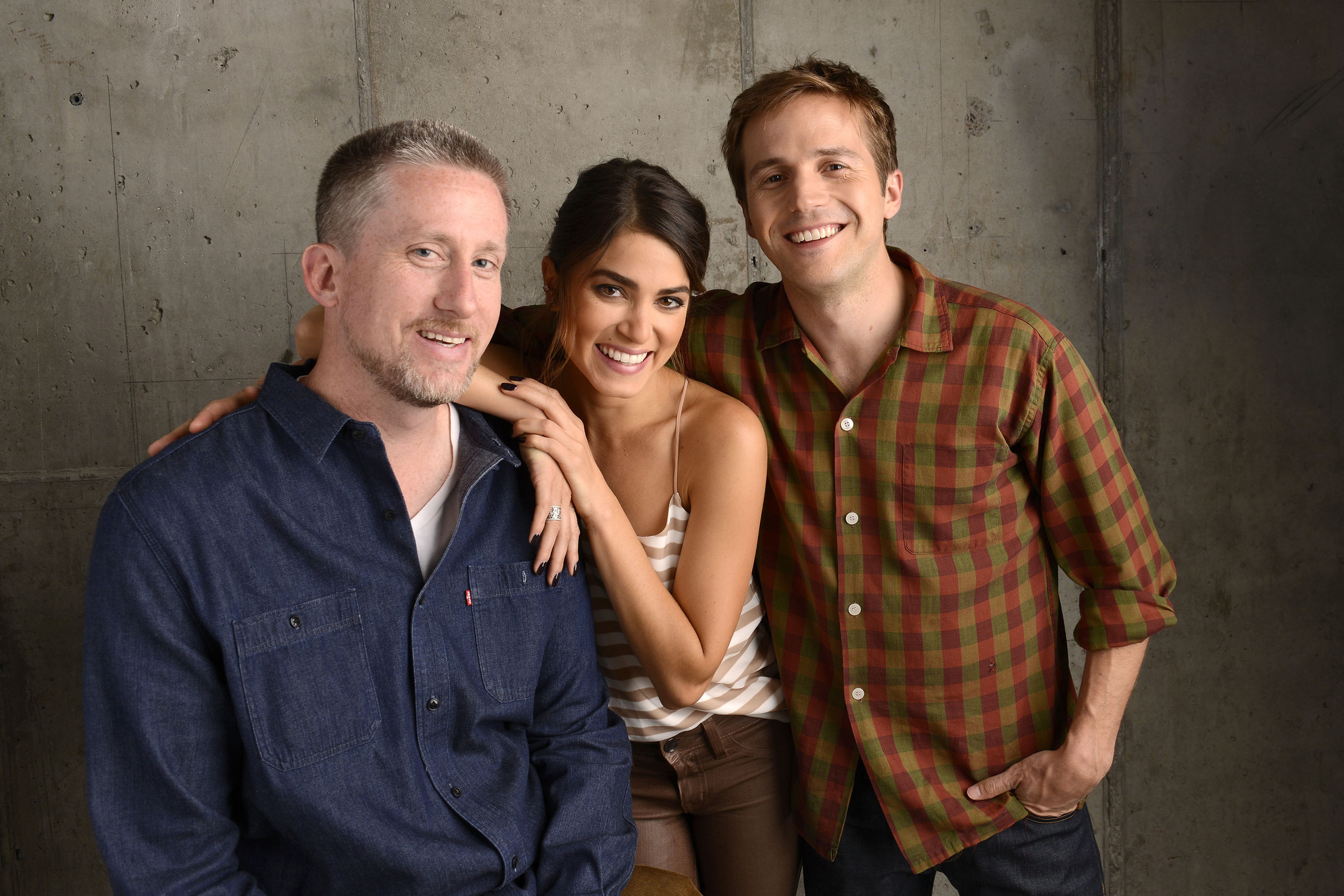 Brin Hill, Michael Stahl-David and Nikki Reed at event of In Your Eyes (2014)
