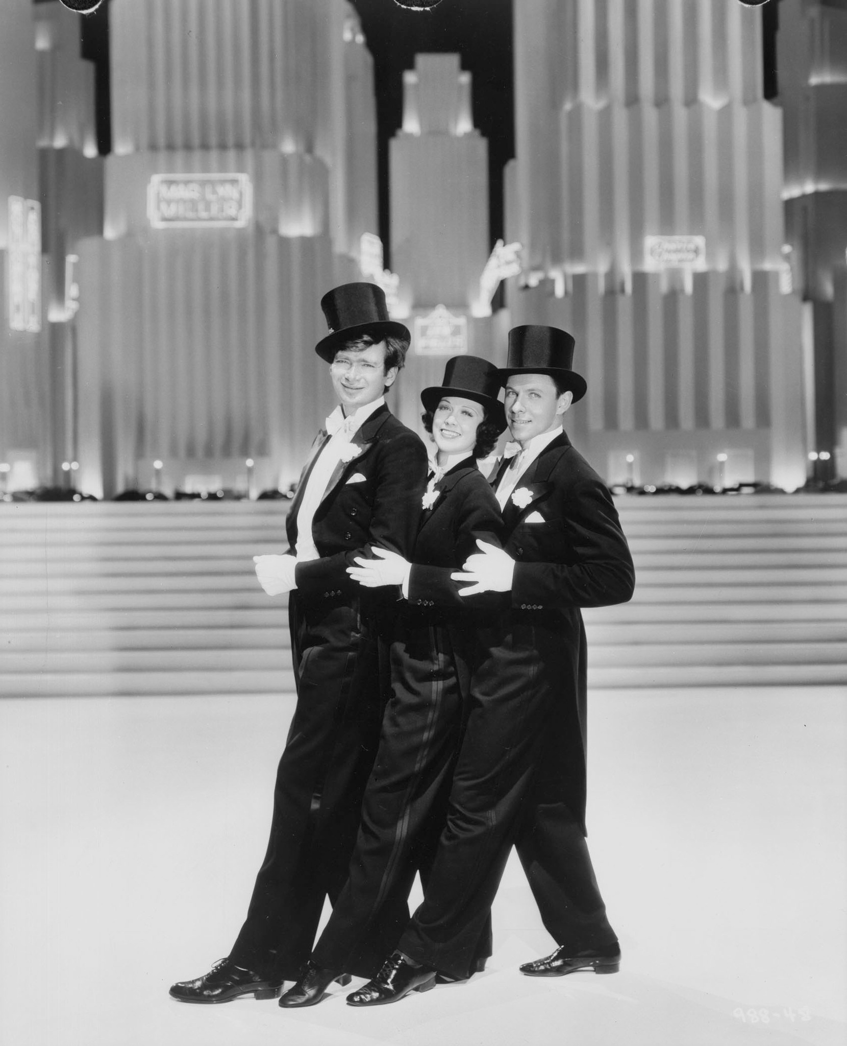 Still of Buddy Ebsen, Eleanor Powell and George Murphy in Broadway Melody of 1938 (1937)