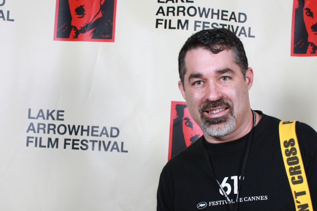Lee Chambers at the Lake Arrowhead Film Festival