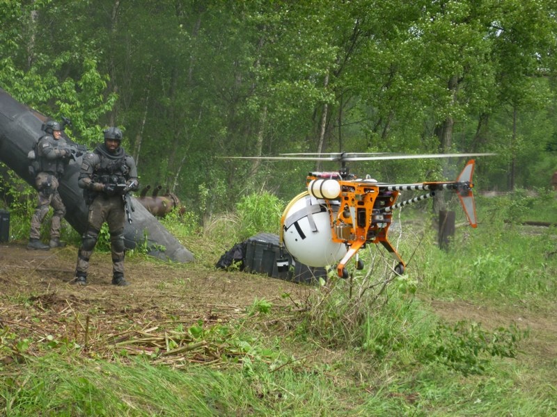 Helicopter on Ghost Recon Shoot