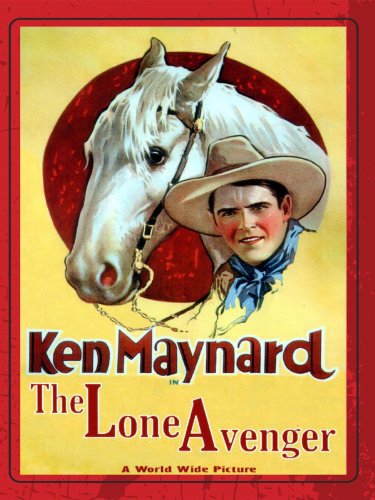 Ken Maynard and Tarzan in The Lone Avenger (1933)