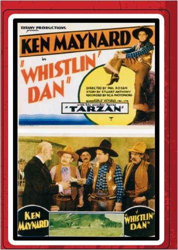 Ralph Bucko, Roy Bucko, Harlan Knight, Ken Maynard, Jack Rockwell and Tarzan in Whistlin' Dan (1932)