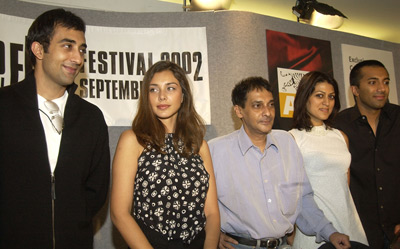 (l to r) Rahul Khanna, Lisa Ray, Ranjit Chowdhry, Rishma Malik and Jazz Mann