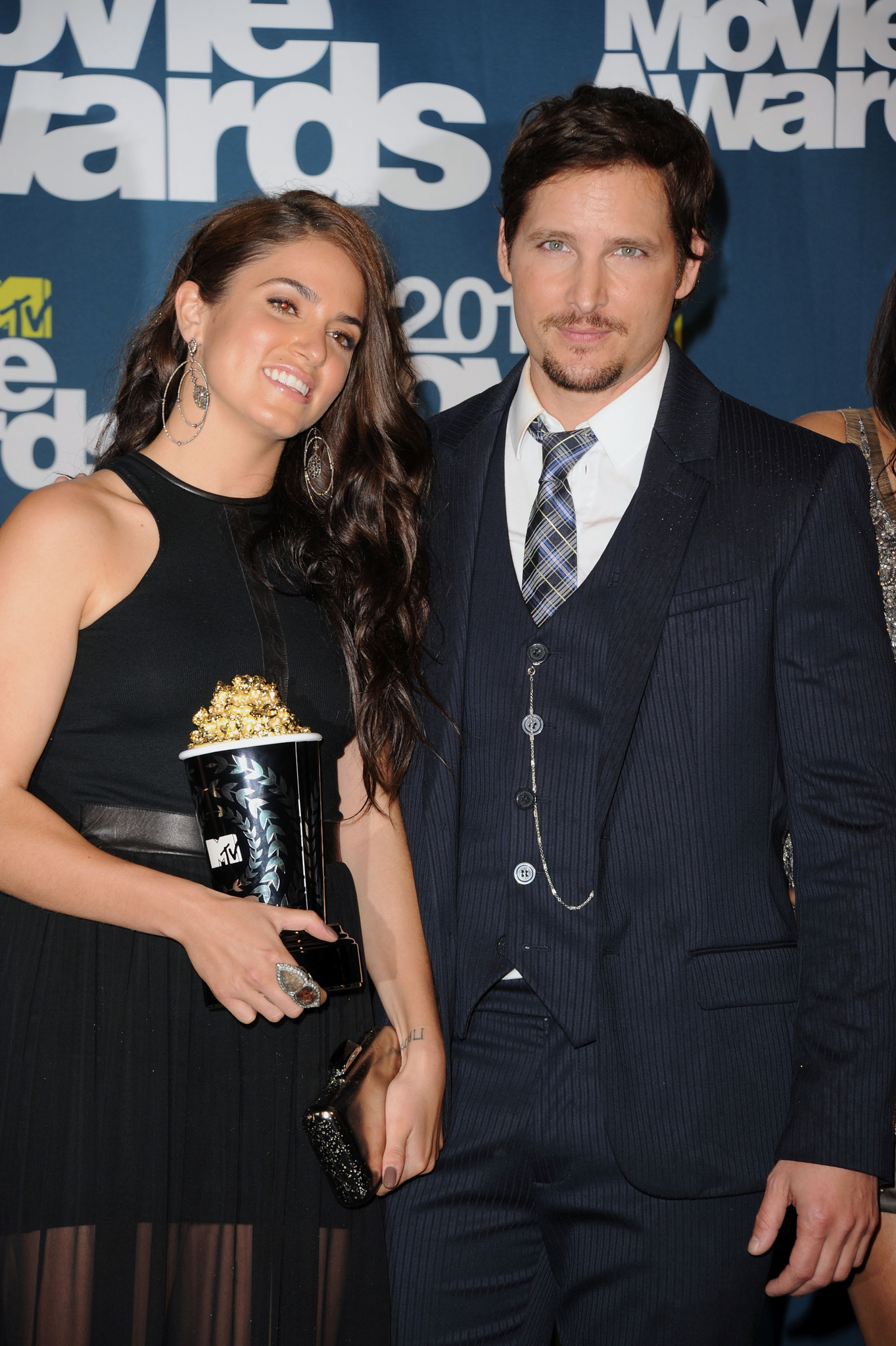 Peter Facinelli and Nikki Reed at event of 2011 MTV Movie Awards (2011)