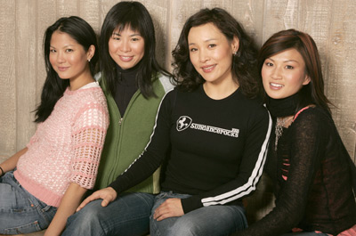 Joan Chen, Michelle Krusiec, Lynn Chen and Alice Wu at event of Saving Face (2004)