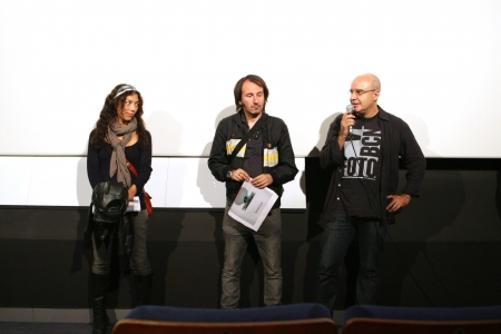 Q&A in San Sebastian film festival. (EyP)