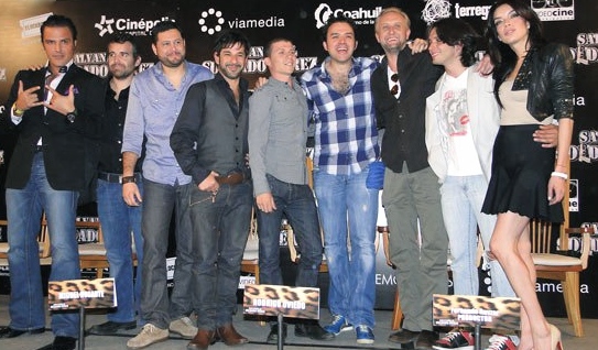 Press Conference Photo Op of the film Saving Private Perez