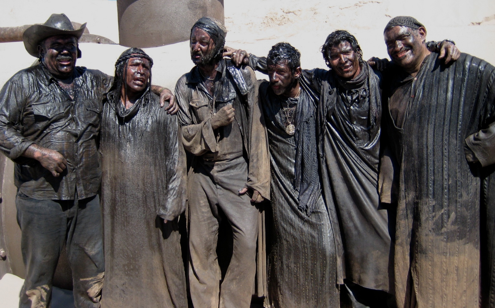 From left, actors: Jesús Ochoa, Gerardo Taracena, Marius Biegai, Miguel Rodarte, Rodrigo Oviedo & Joaquín Cosío. In Beto Gomez´s film 