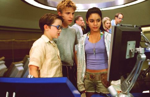 Still of Soren Fulton, Brady Corbet and Vanessa Hudgens in Thunderbirds (2004)