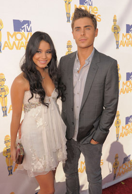 Vanessa Hudgens and Zac Efron