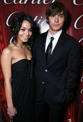 Vanessa Hudgens and Zac Efron